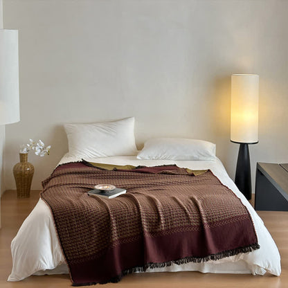 Coperta multiuso in jacquard di cotone vintage Ownkoti - image 4