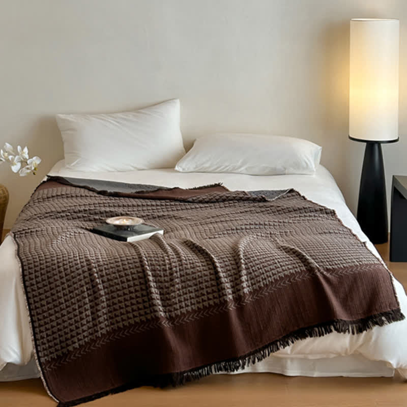 Coperta multiuso in jacquard di cotone vintage Ownkoti - image 26