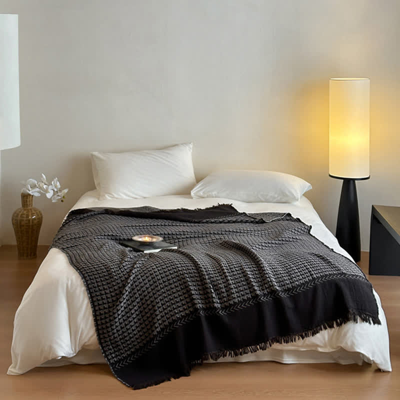 Coperta multiuso in jacquard di cotone vintage Ownkoti - image 19