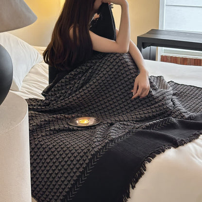 Coperta multiuso in jacquard di cotone vintage Ownkoti - image 21