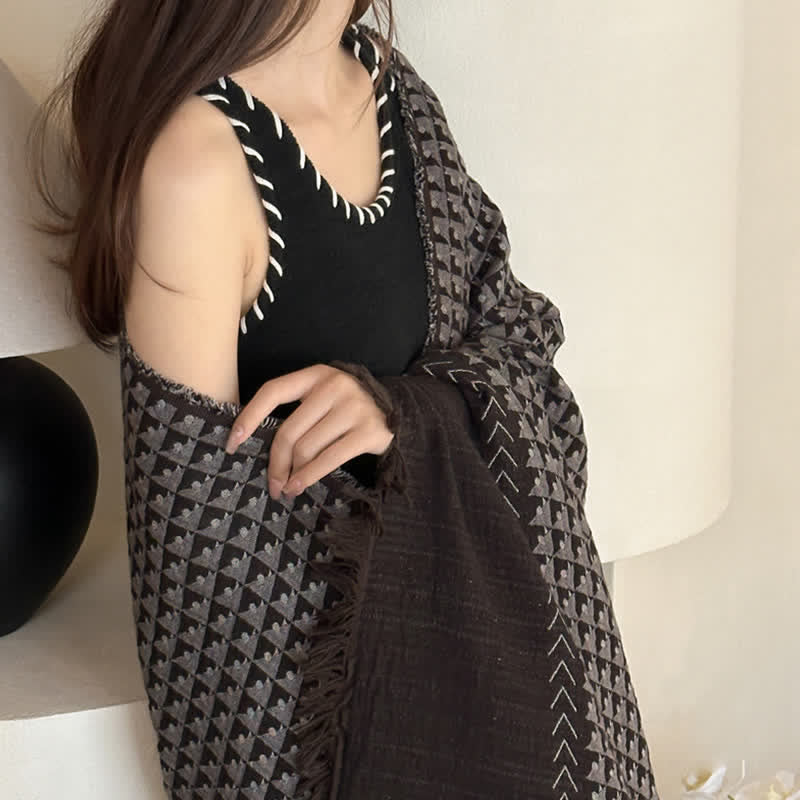 Coperta multiuso in jacquard di cotone vintage Ownkoti - image 20