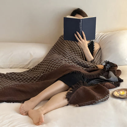 Coperta multiuso in jacquard di cotone vintage Ownkoti - image 25