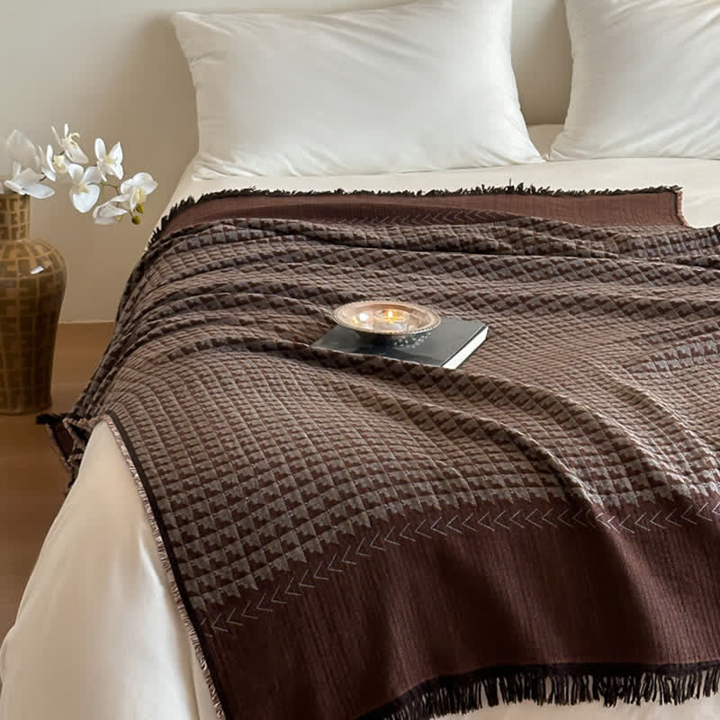 Coperta multiuso in jacquard di cotone vintage Ownkoti - image 28