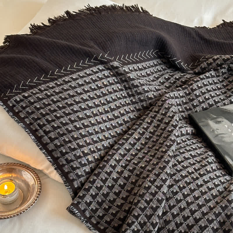 Coperta multiuso in jacquard di cotone vintage Ownkoti - image 22