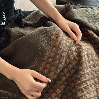 Coperta multiuso in jacquard di cotone vintage Ownkoti - image 16