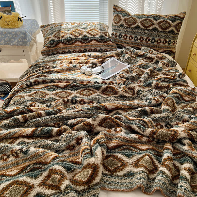 Coperta in pile soffice Bohemien Chic di Ownkoti - image 3