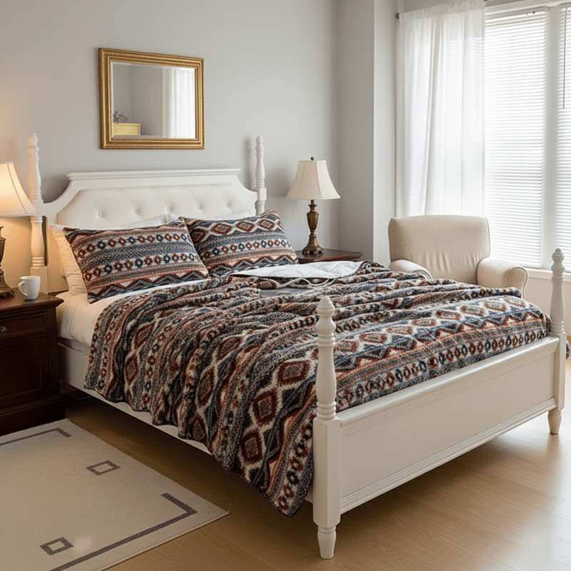 Coperta in pile soffice Bohemien Chic di Ownkoti - image 9