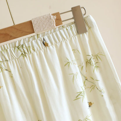 Loungewear in cotone con farfalle di bambù di ispirazione orientale Ownkoti - image 10