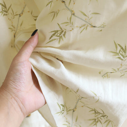 Loungewear in cotone con farfalle di bambù di ispirazione orientale Ownkoti - image 12