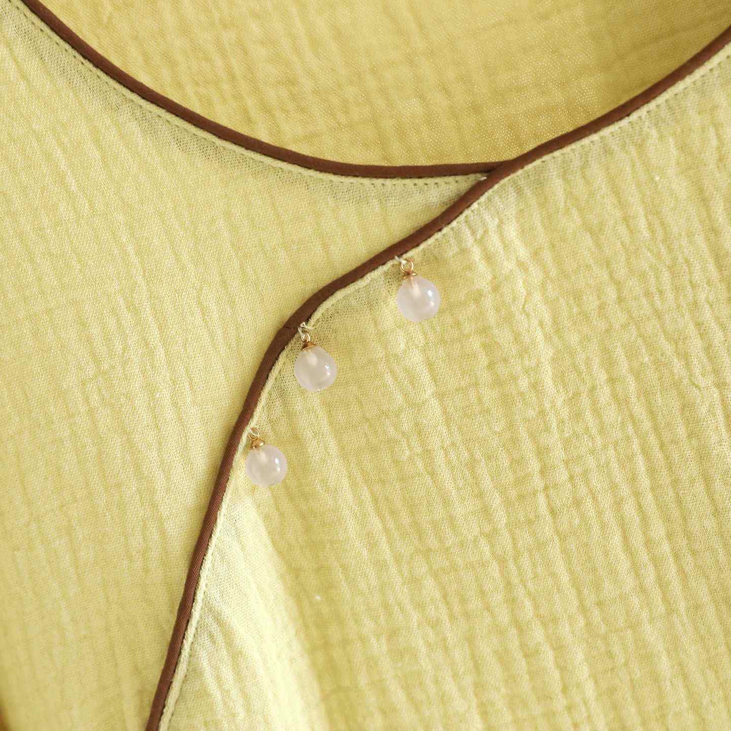 Loungewear in cotone con foglie di ispirazione orientale Ownkoti - image 7