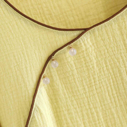 Loungewear in cotone con foglie di ispirazione orientale Ownkoti - image 7