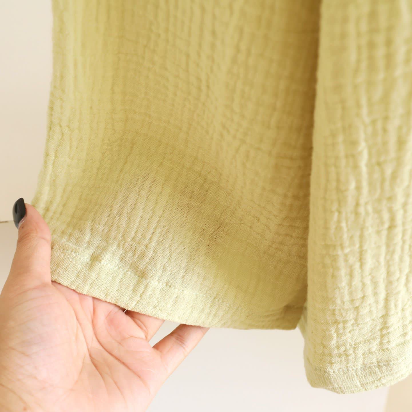 Loungewear in cotone con foglie di ispirazione orientale Ownkoti - image 8