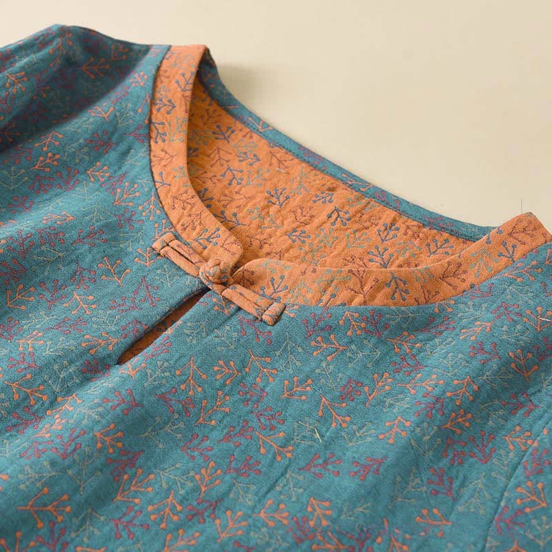 Pigiama a maniche lunghe Vintage Cotton Branch - image 1