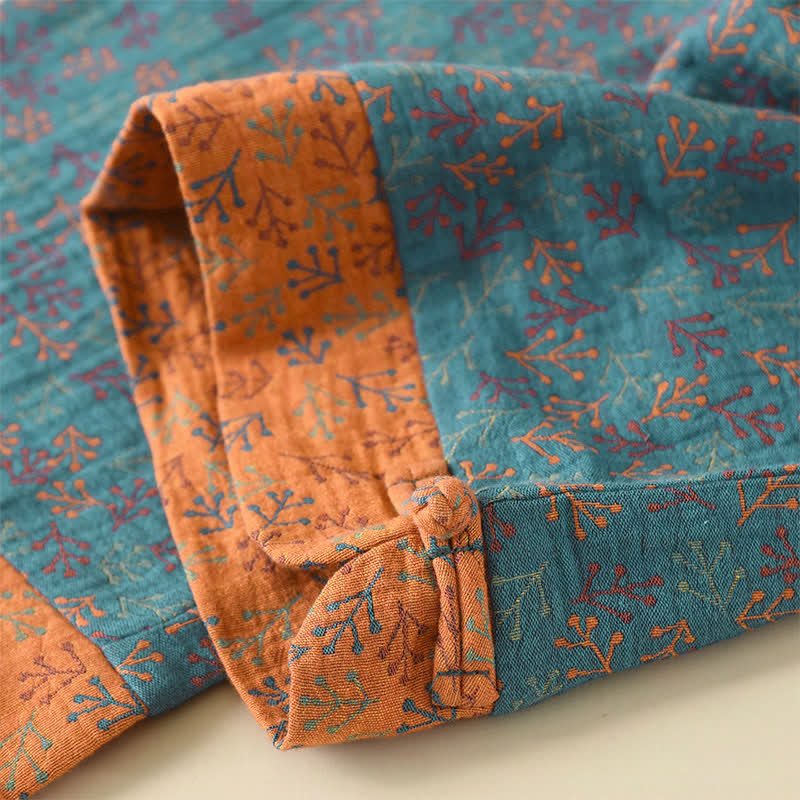 Pigiama a maniche lunghe Vintage Cotton Branch - image 4