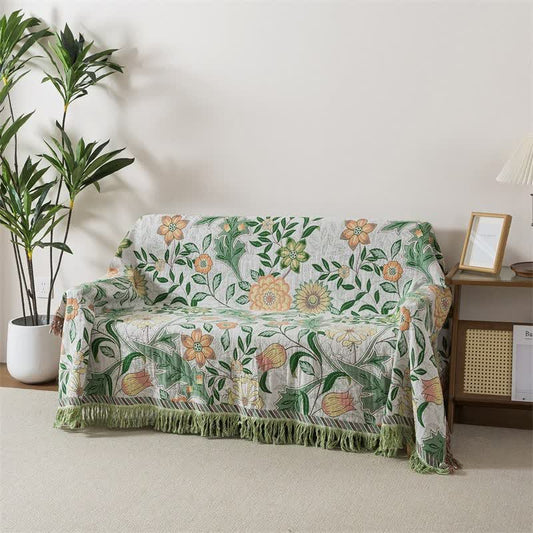 Coperta in garza di cotone floreale Ownkoti Refresh - 200cm x 230cm - image 0