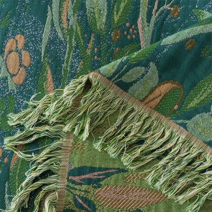 Coperta in garza di cotone con nappe Ownkoti Lily - image 7