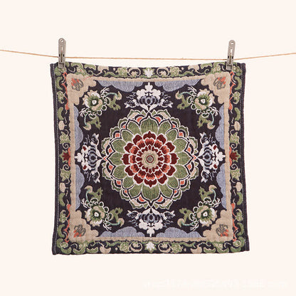 Asciugamano assorbente da cucina in cotone con motivo floreale retrò Ownkoti - image 3