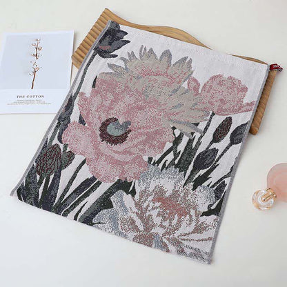 Asciugamano assorbente da cucina in cotone floreale di lusso Ownkoti - image 7