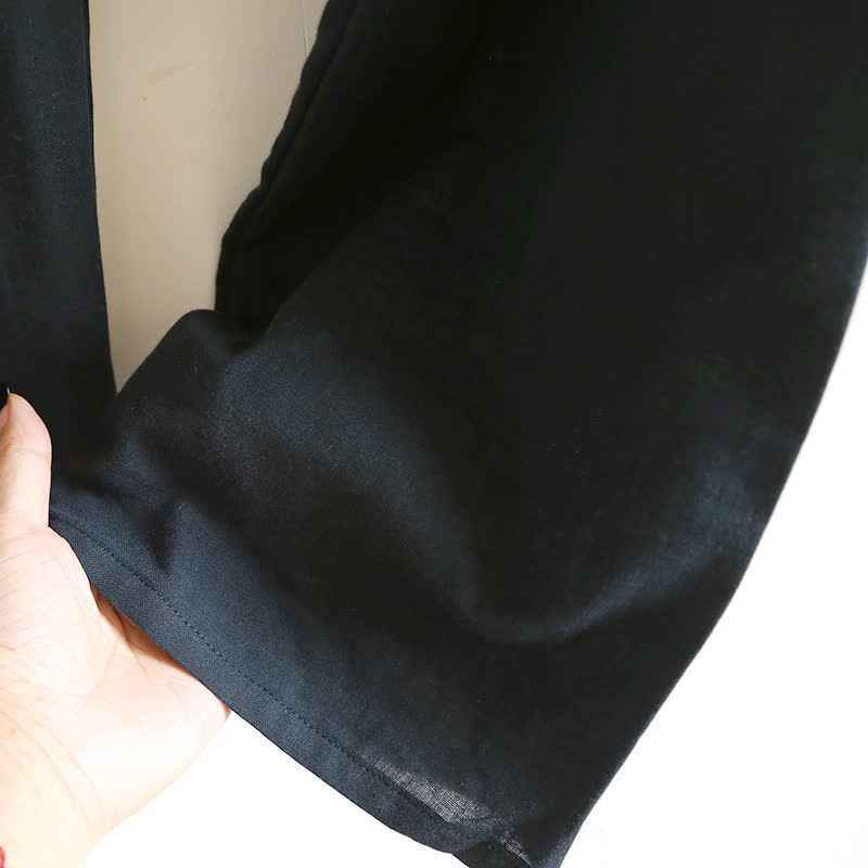 Set da salotto unisex in kimono di cotone tinta unita Ownkoti - image 12