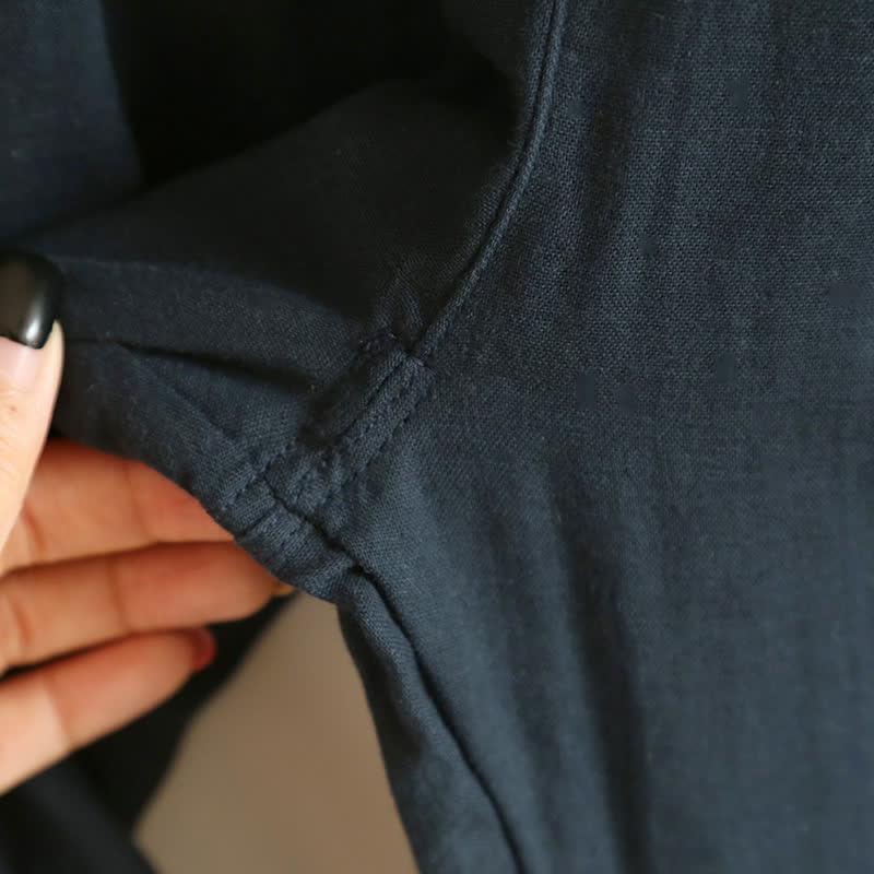 Set da salotto unisex in kimono di cotone tinta unita Ownkoti - image 11