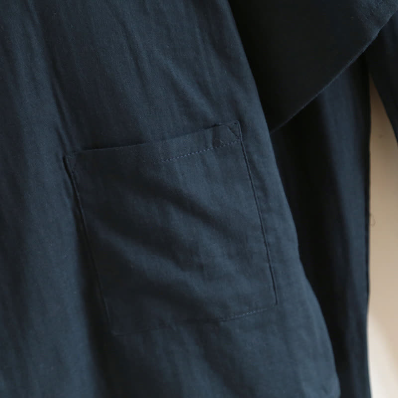 Set da salotto unisex in kimono di cotone tinta unita Ownkoti - image 15