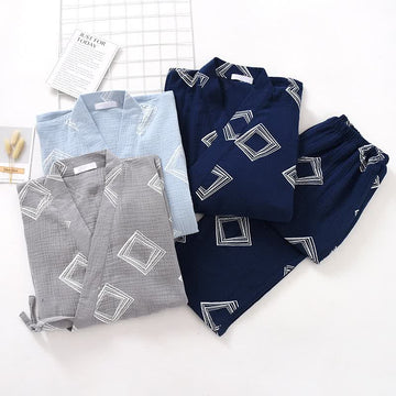Set da salotto unisex Ownkoti Diamond Cotton Kimono - image 0