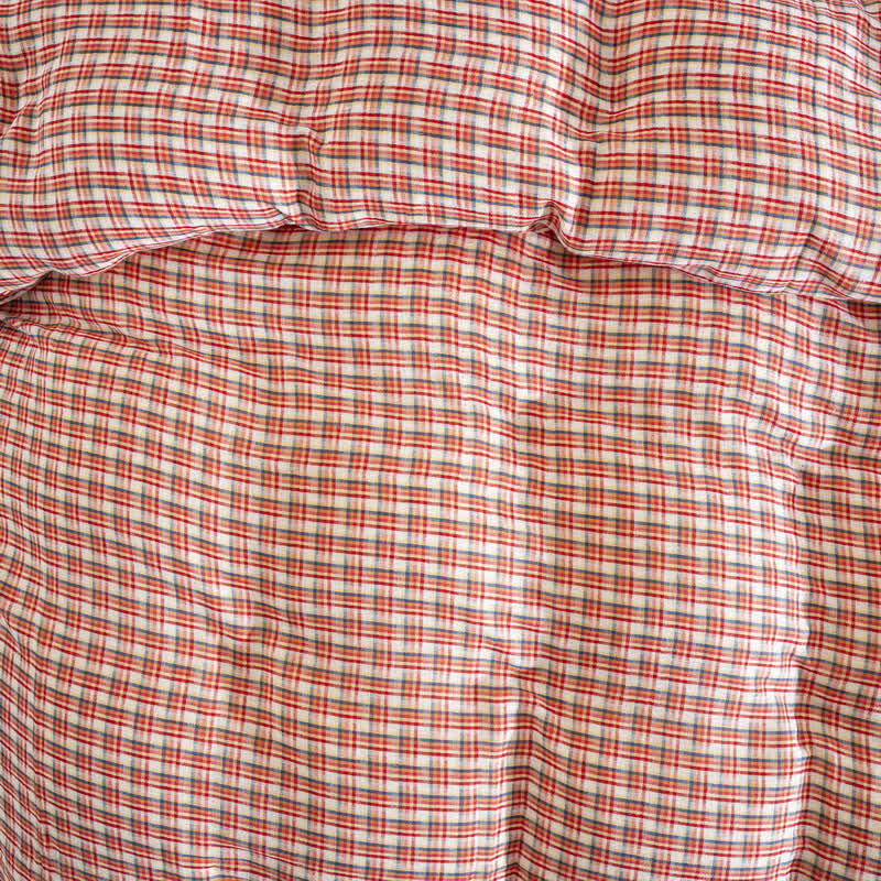 Set copripiumino in 100% cotone con motivo a quadri Ownkoti (3 pezzi) - image 4