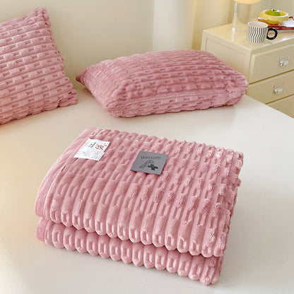 Coperta in pile testurizzato minimalista Ownkoti - image 6