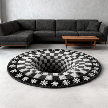 Tapis à carreaux 3D Ownkoti Black Hole - image 5