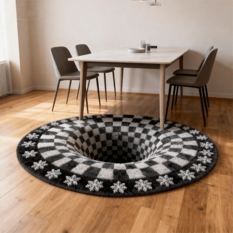 Tapis à carreaux 3D Ownkoti Black Hole - image 4