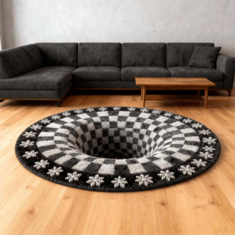 Tapis à carreaux 3D Ownkoti Black Hole - image 3