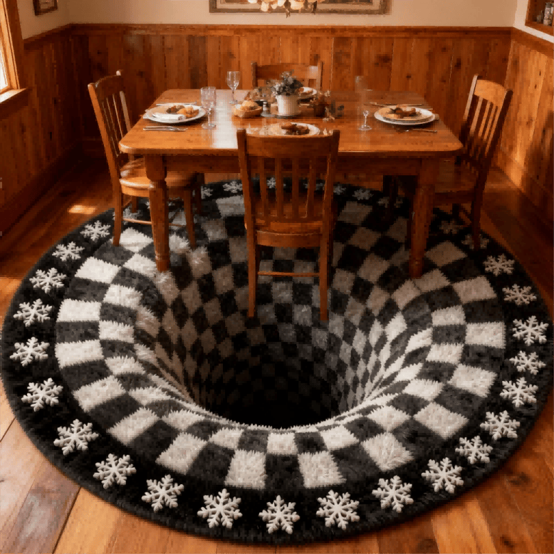 Tapis à carreaux 3D Ownkoti Black Hole - image 2
