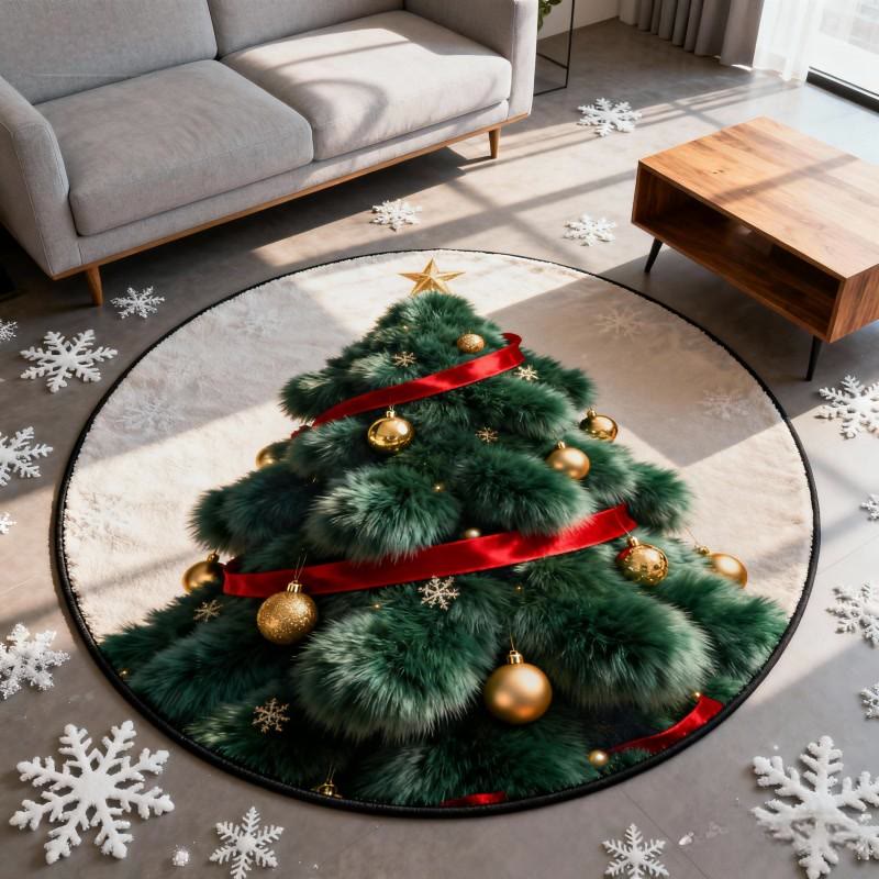 Tappeto 3D con albero di Natale Jingle Bell - image 1