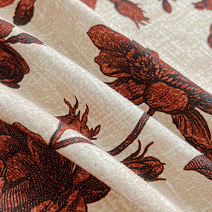 Copriletto in cotone spazzolato rosa - image 2