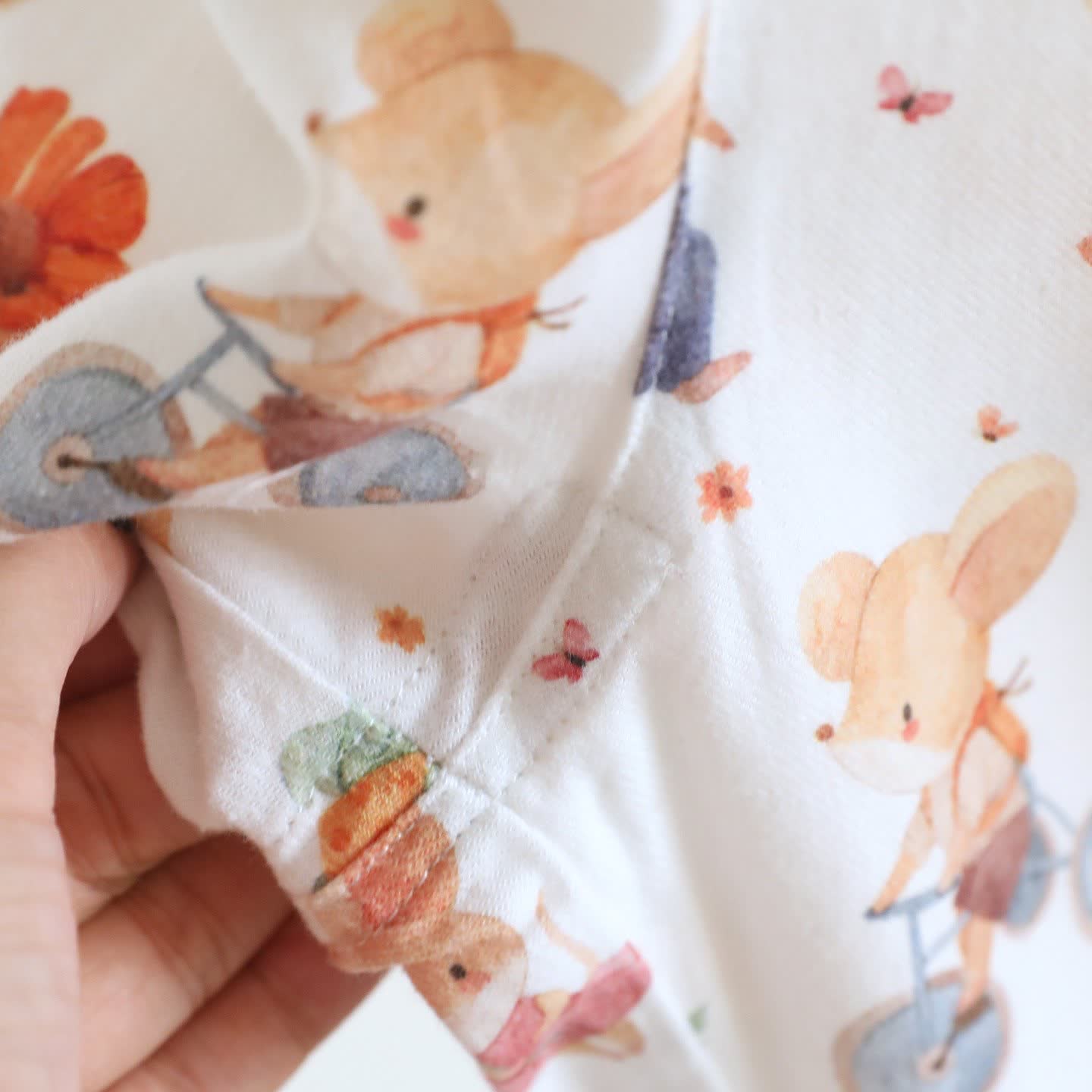 Completo da casa in cotone spazzolato con animali dei cartoni animati - image 11