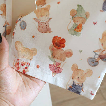 Completo da casa in cotone spazzolato con animali dei cartoni animati - image 10