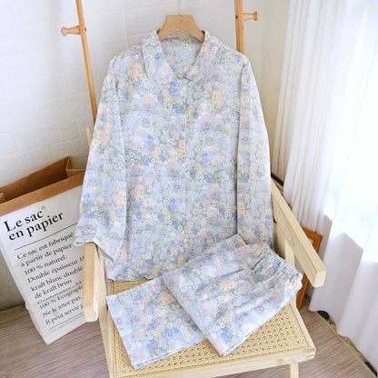 Completo da casa in cotone spazzolato Swan Garden - Come immagine - XL - image 0