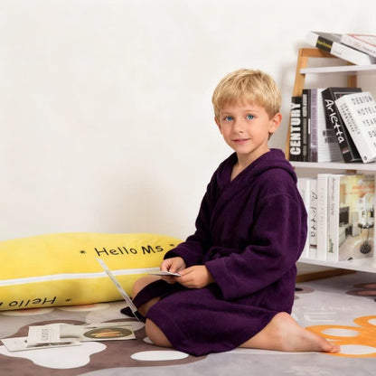 Accappatoio per bambini in cotone con cappuccio - image 8