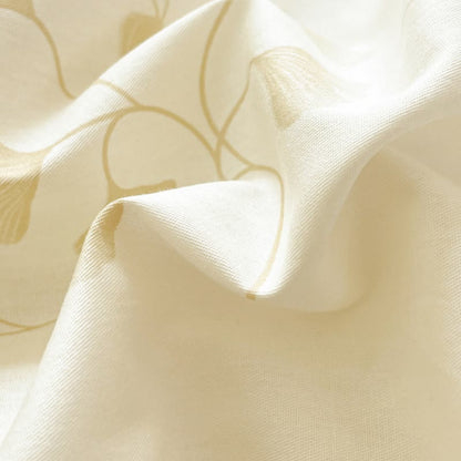 Copripiumino in puro cotone con foglie di ginkgo - image 3