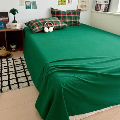 Set di biancheria da letto in cotone a quadri classici - image 7