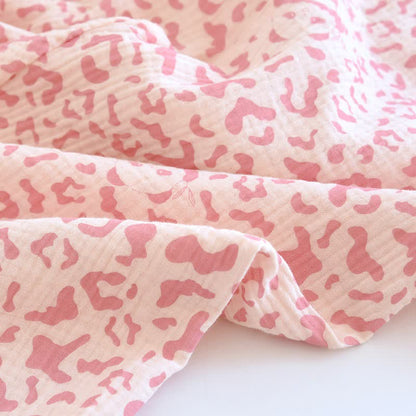 Completo da casa in cotone con stampa leopardata dai toni tenui - image 12