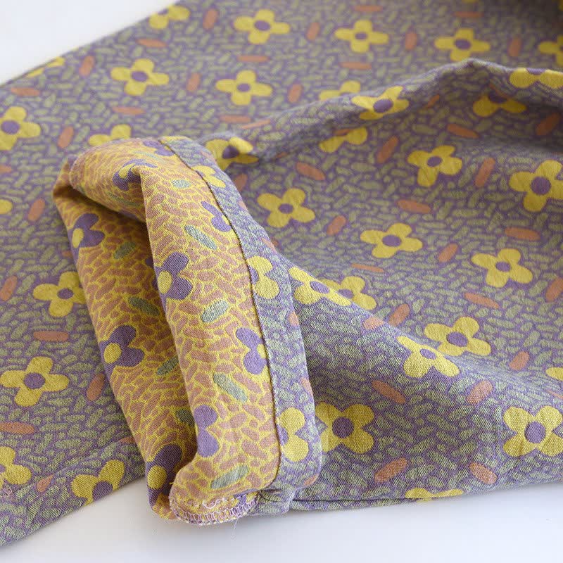 Completo da casa in cotone ispirato al quadrifoglio - image 11