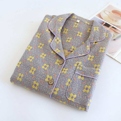 Completo da casa in cotone ispirato al quadrifoglio - image 4