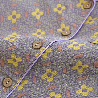 Completo da casa in cotone ispirato al quadrifoglio - image 7