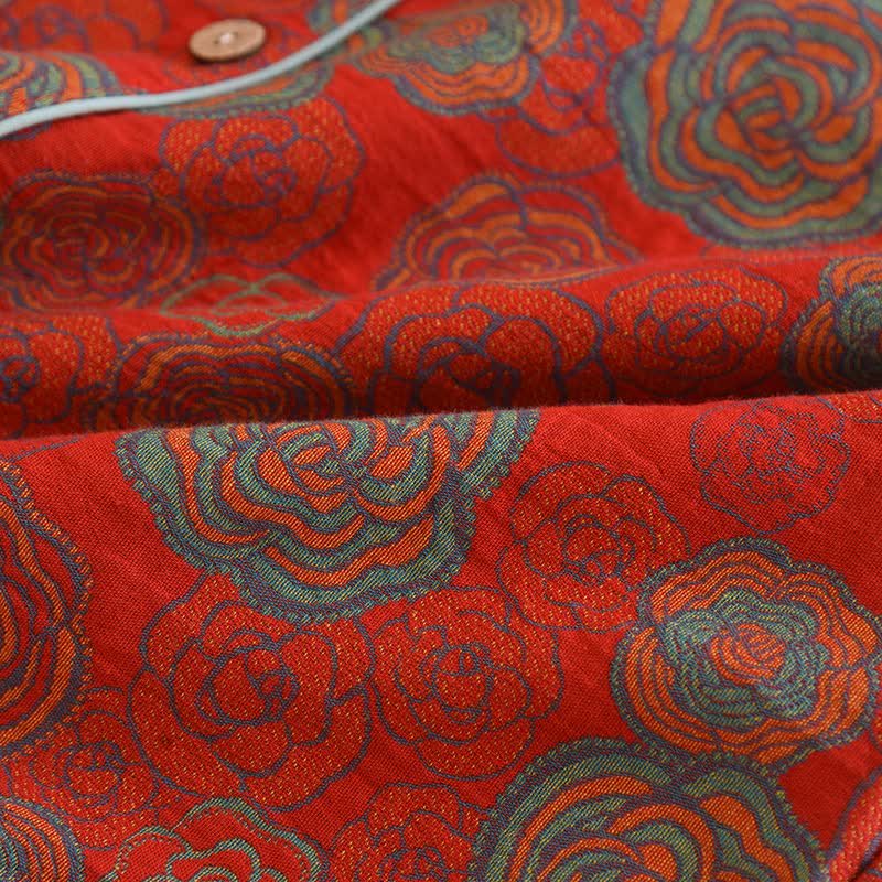 Completo da notte in puro cotone Camellia - image 8