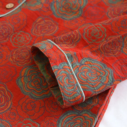 Completo da notte in puro cotone Camellia - image 7