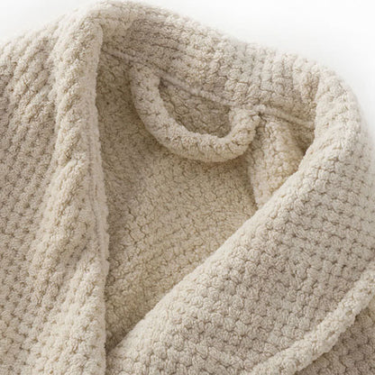 Semplice accappatoio caldo e morbido per bambini - image 5