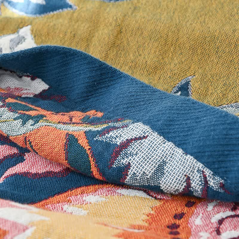 Trapunta in garza di puro cotone floreale da sogno - image 9