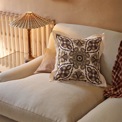 Federa per cuscino vintage con bordo flangiato - image 11