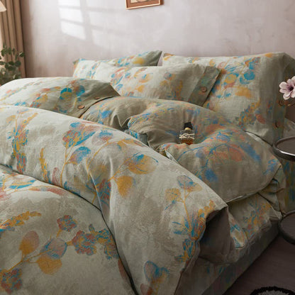Set di biancheria da letto in cotone botanico Refresh (4 pezzi) - image 3
